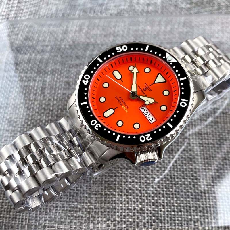 Commuter Business Mens Waterproof Mechanical With Weekly Calendar