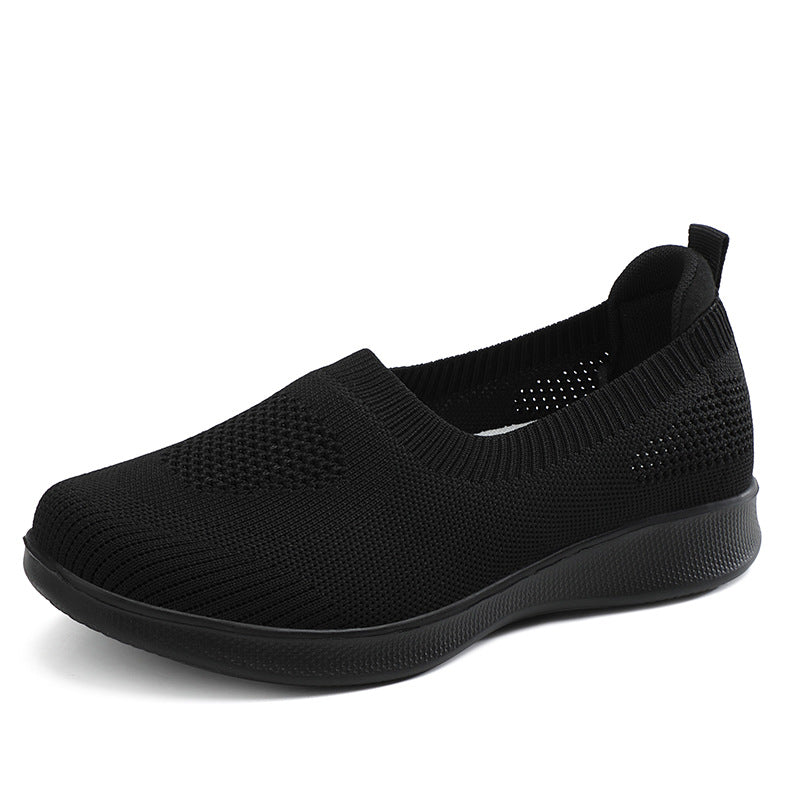 Leisure Soft Bottom Mom Shoes Slip-on Sports Large Size