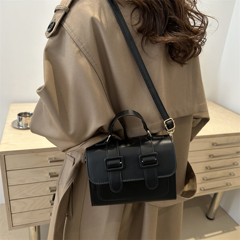 Sjældent Trendy Design En Alsidig Stilfuld Lille Firkantet Skuldertaske/Crossbodytaske