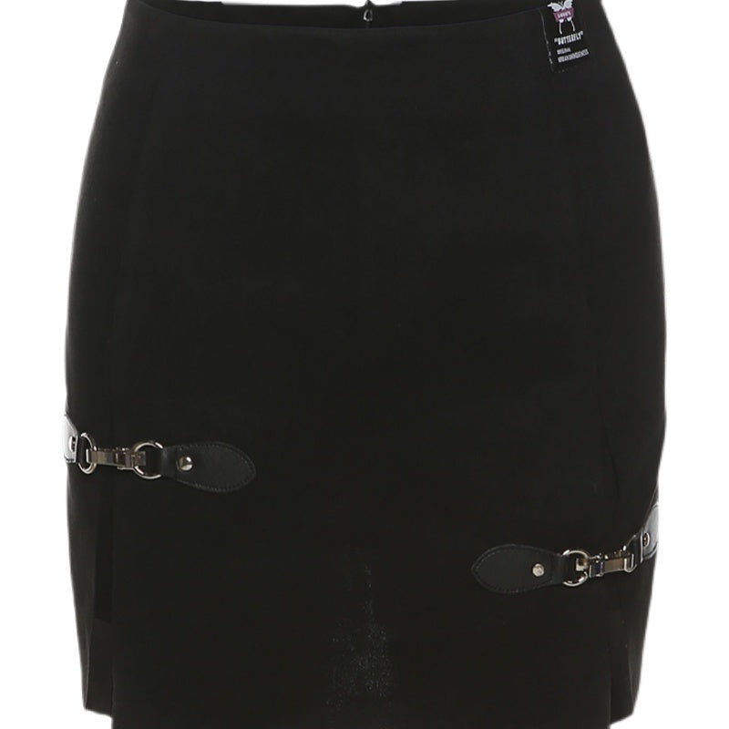 Black High Waist Shorts Women's Niche Design