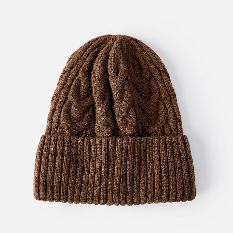Warm Wool Knitted Hat
