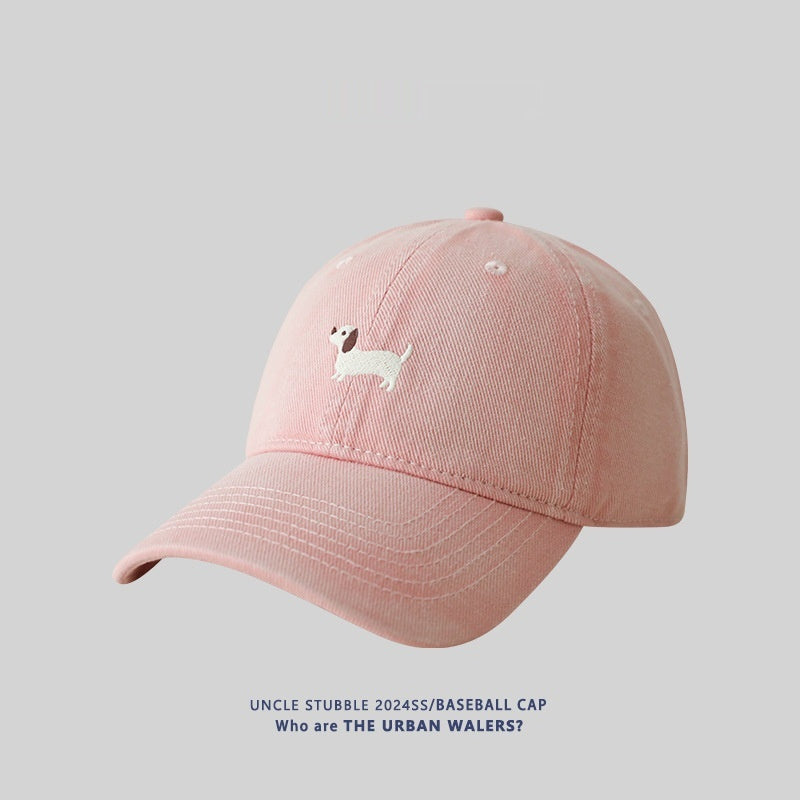 Dachshund Embroidered Baseball Cap For Women Versatile And Easy To Style