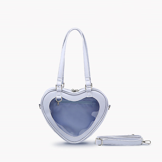 Transparent Crossbody Doll Love Small Pain Bag