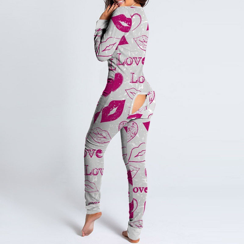 Valentine's Day Print  File Slim Slim Sexy Bodysuit