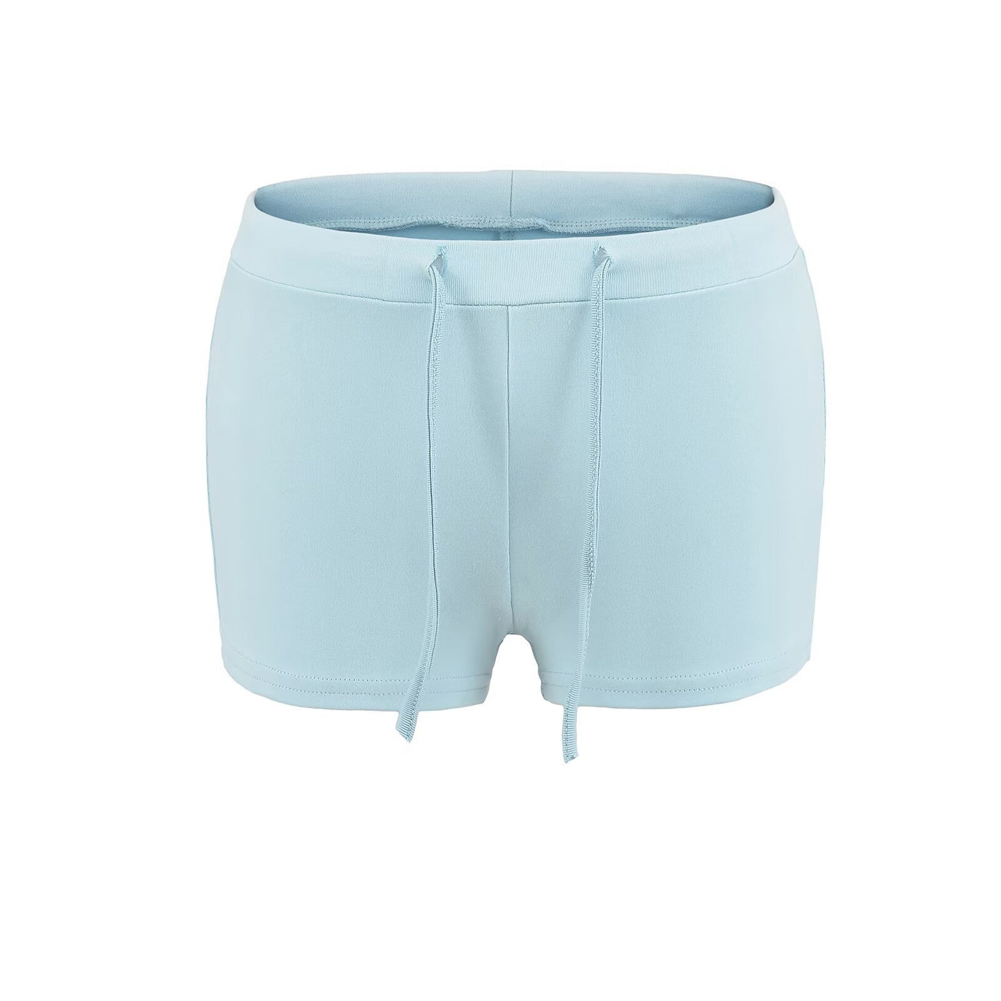 American-style Retro Comfy Combed-cotton Outdoor Workout Shorts