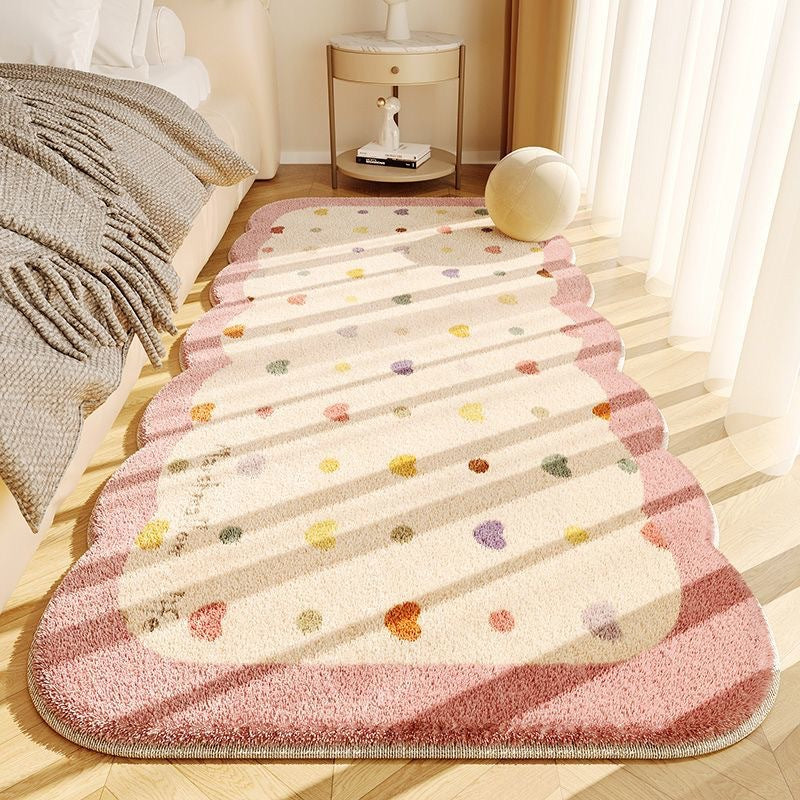 Cream style cashmere imitation carpet-Qingqing apple 40*120-one-bagged