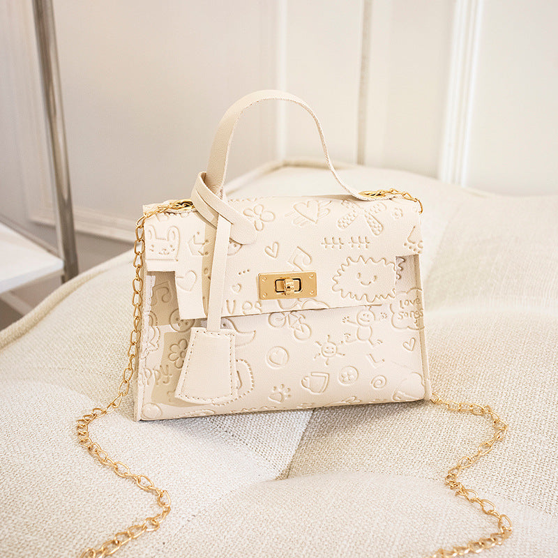 Women's Fashion Casual Solid Color Single Shoulder Crossbody Bag
