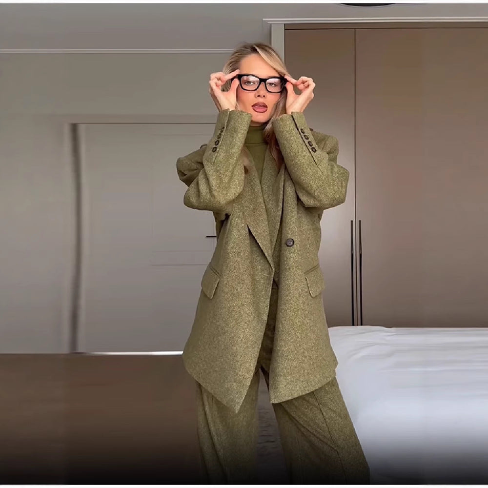High-end Fashionable Chic And Elegant Suit Set