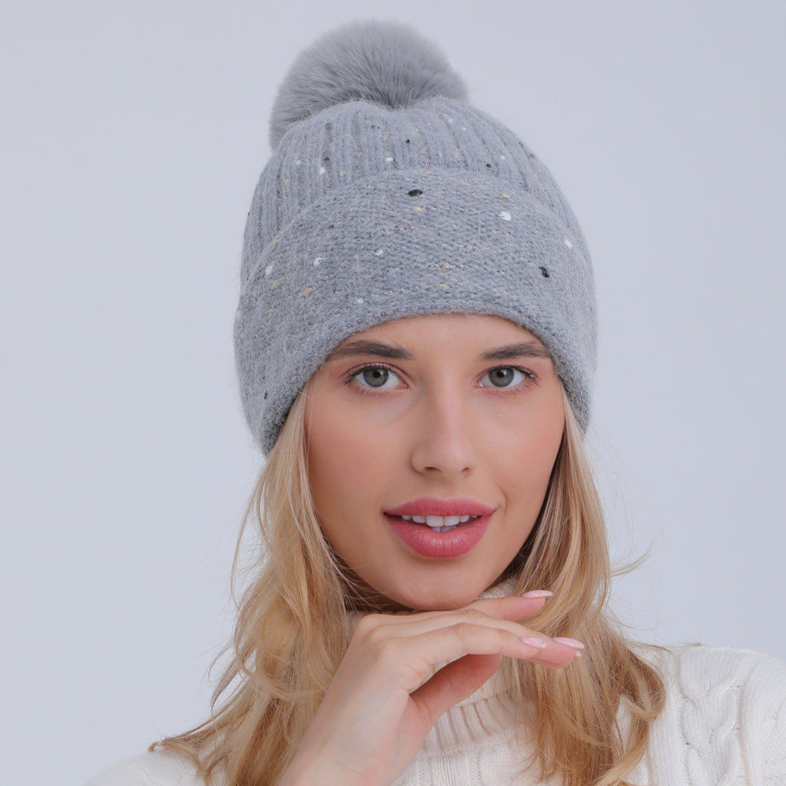 Ladies Fashion Personality Warm Fleece Beret