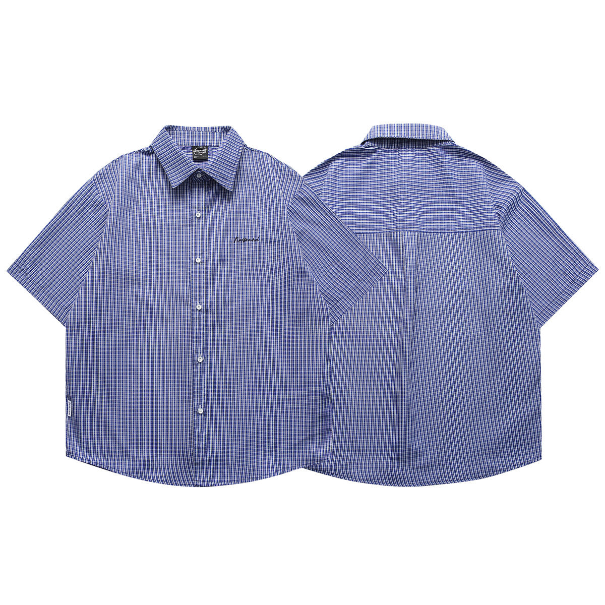Loose Half Sleeve Work Clothes Shirt