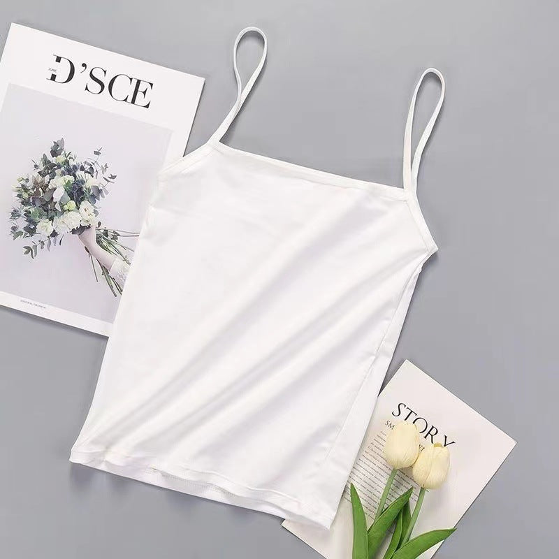 Women's Solid Color Small Sling Vest