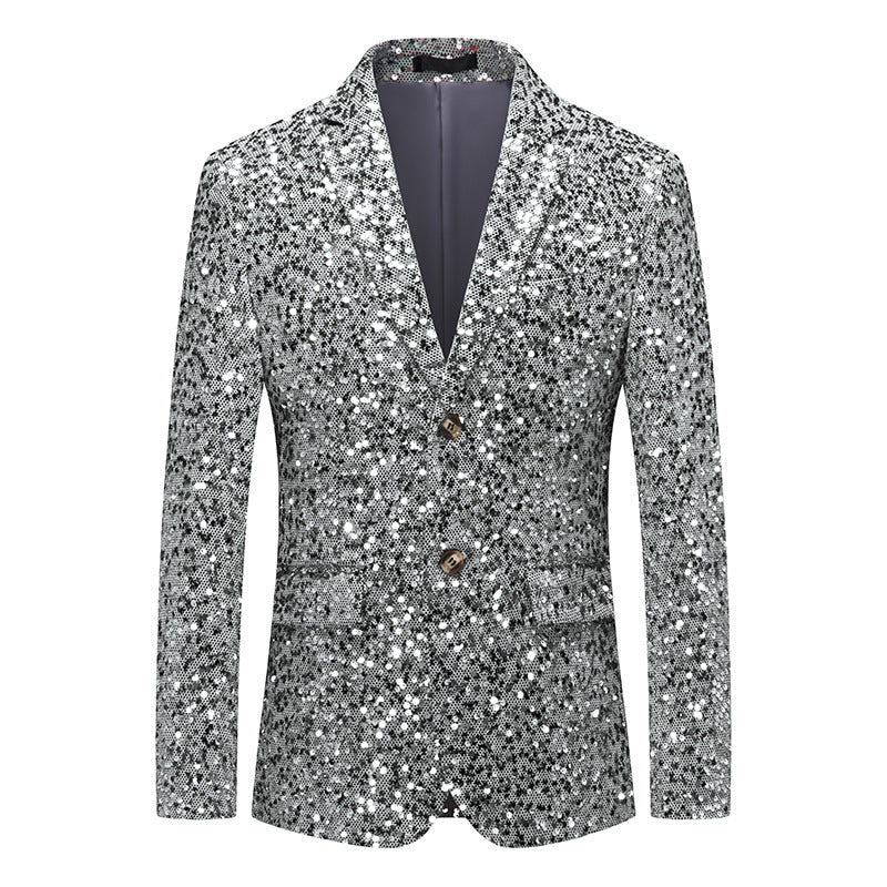 Men's Business Casual Single Suit Jacket