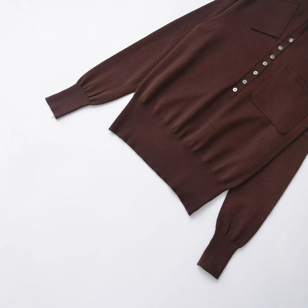 Fashion Women's Wear Wool Blending Cardigan