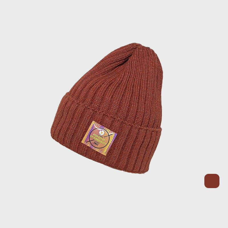 Knitted Autumn And Winter Wool Hat Thin