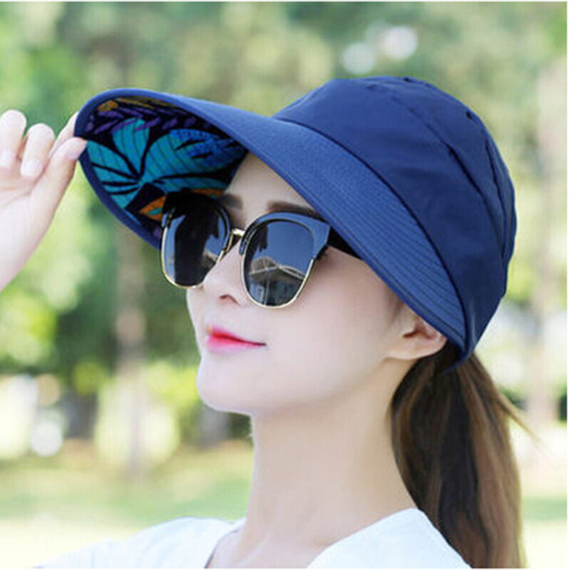 Summer Travel Ladies Printed Sun Hat