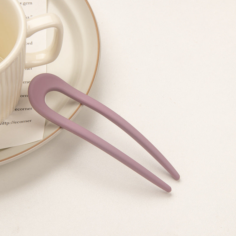 Girly Candy Color U-shaped Hairpin