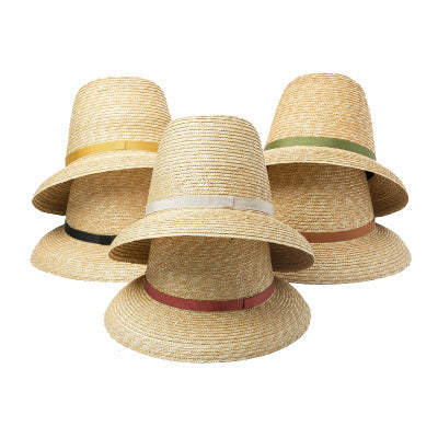 European And American New Retro Multicolor Ribbon Decorative Hat