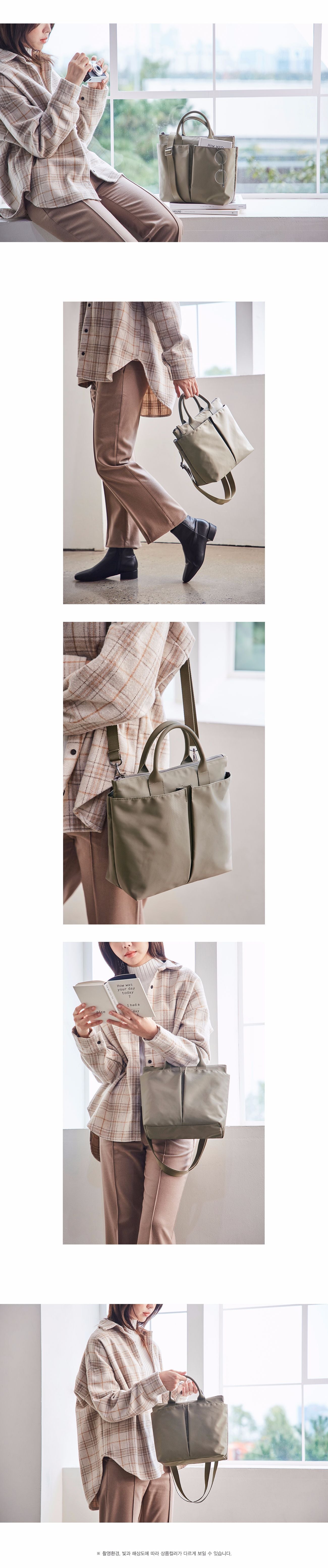 Simple Elegant Pocket One Shoulder New Nylon Handbag