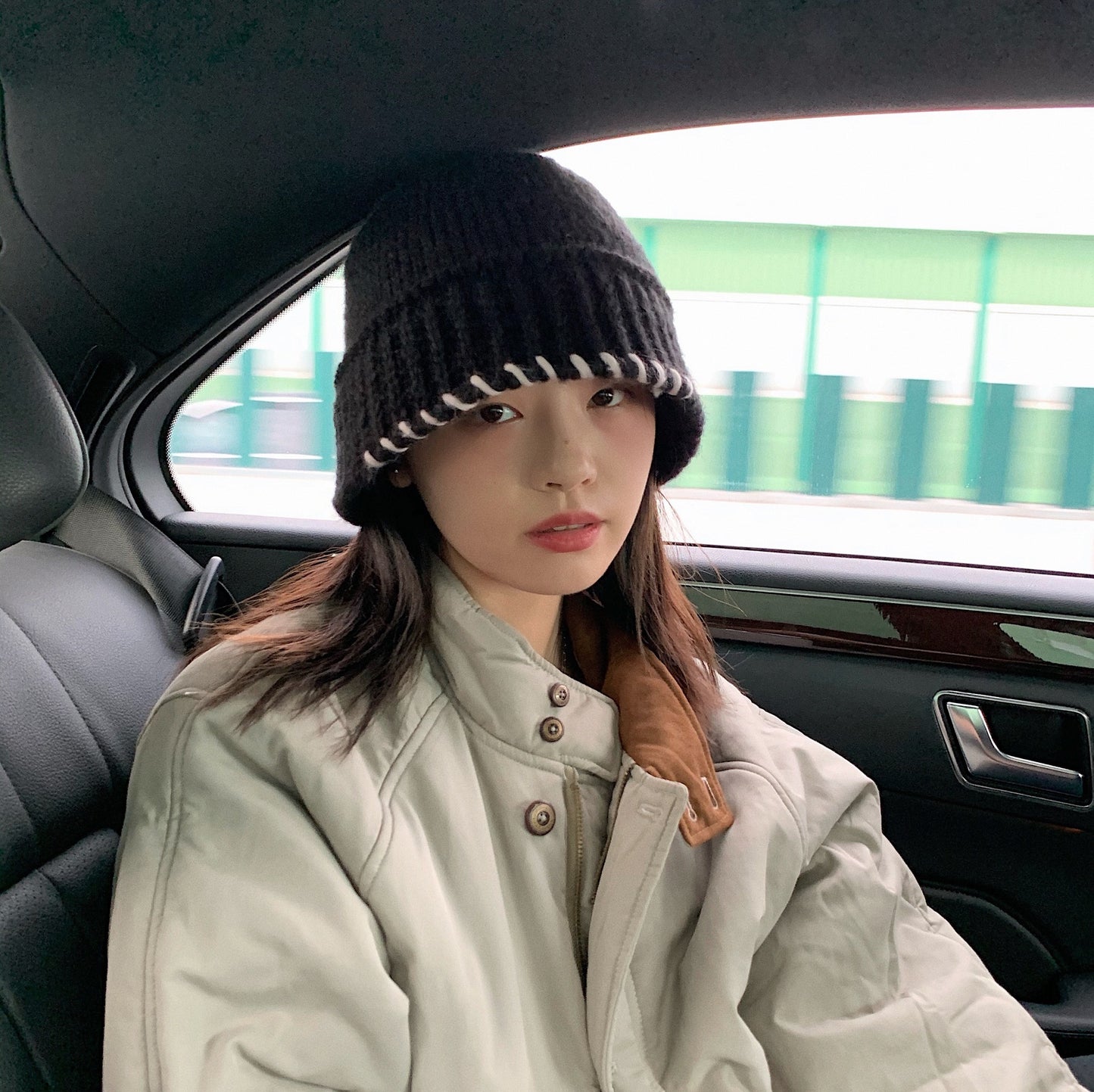 Women's Retro Handmade Crochet Wool Bucket Hat