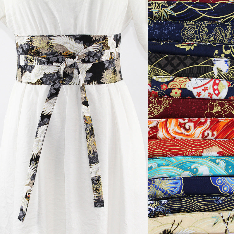 Han Element Literary And Artistic Outer Wear Waistband Ancient Style Hanfu Belt