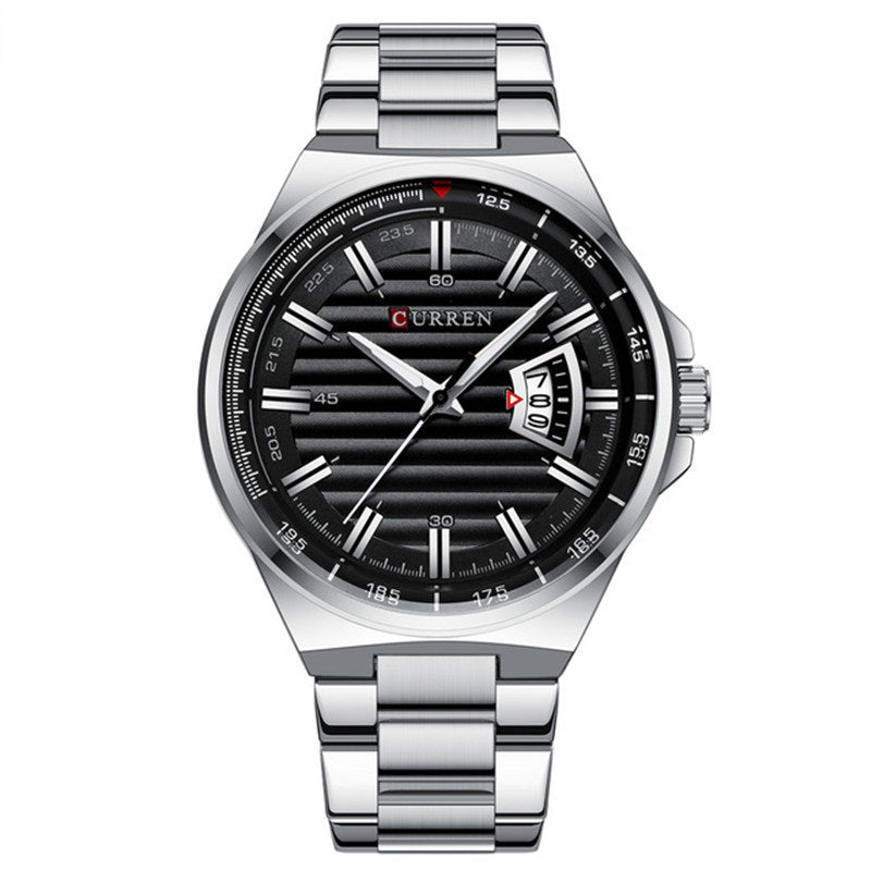Men's Business Quartz Watch Calendar Large Dial