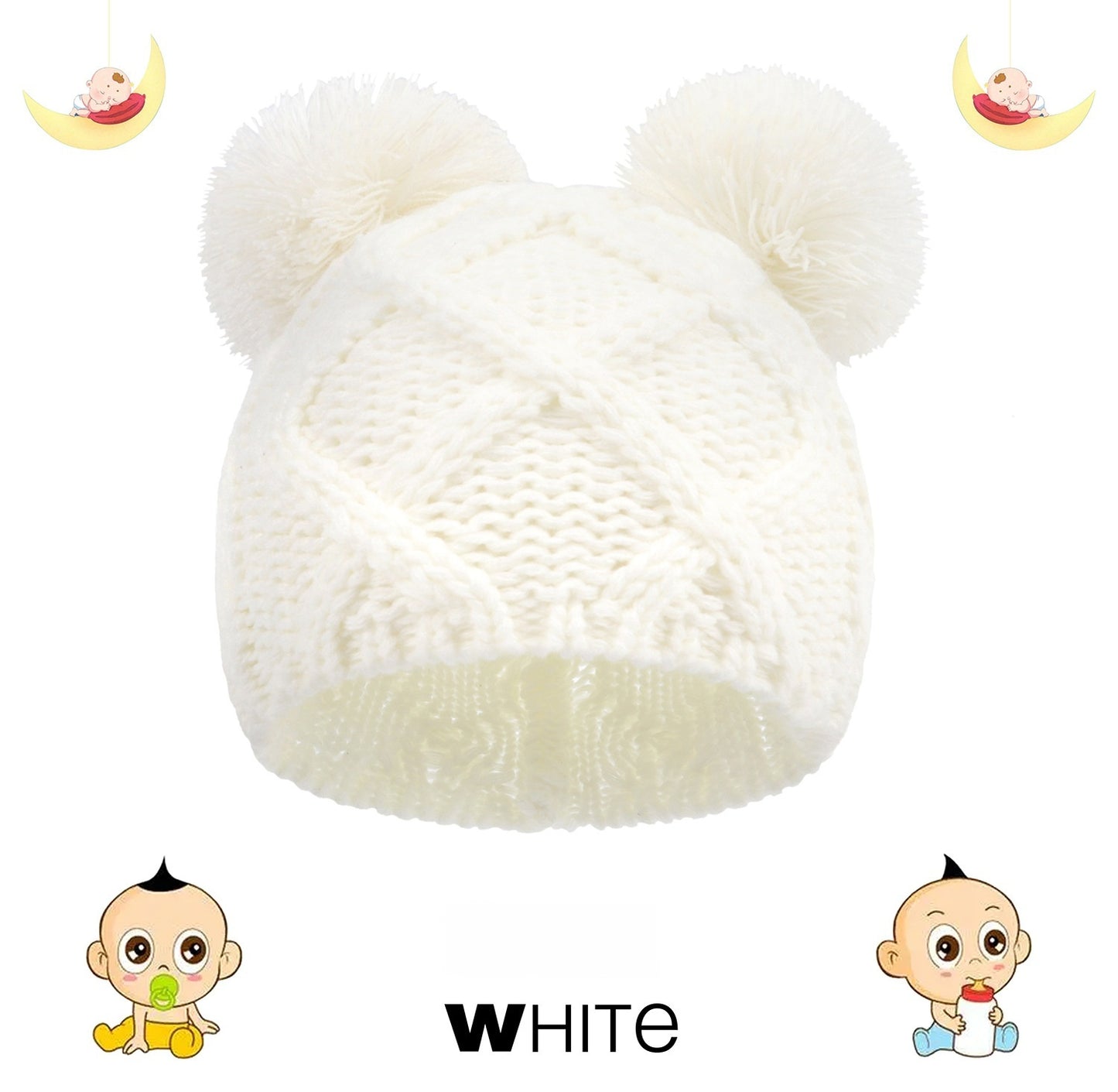 Fashion Personalized Children's Knitted Wool Hat