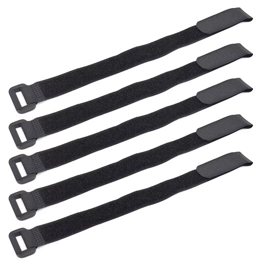 5Pcs/Lot Bicycle Handlebar Strap Holder Cycling Flashlight Tie Rope Bandages Universal Nylon Sticky Tie Fixed Items Bike Strap