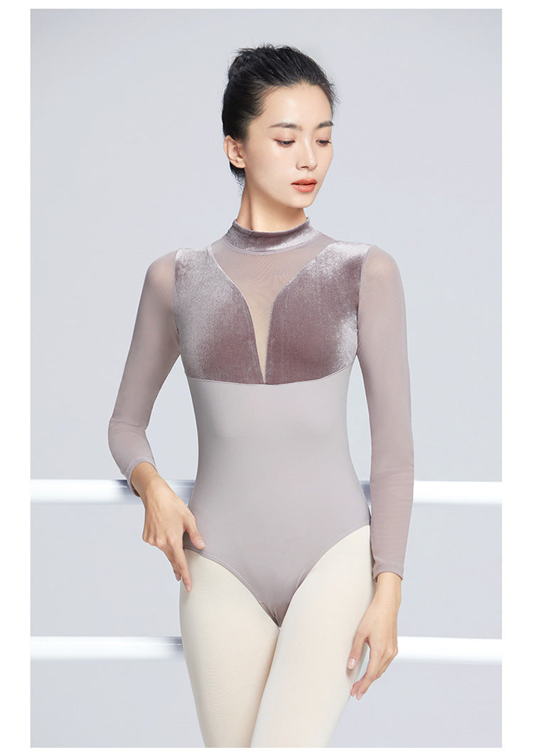 Women's Autumn And Winter Long-sleeved New Velvet Collar Jumpsuit