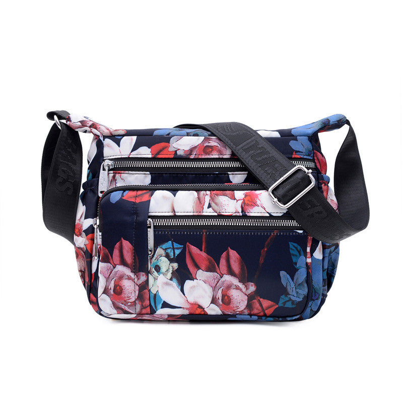 Crossbody Printed Bag Shoulder Bag Nylon Cloth