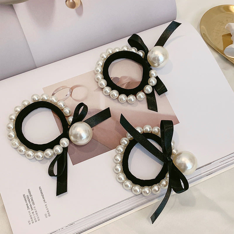 Women's Simple Elegant Pearl Head Rope