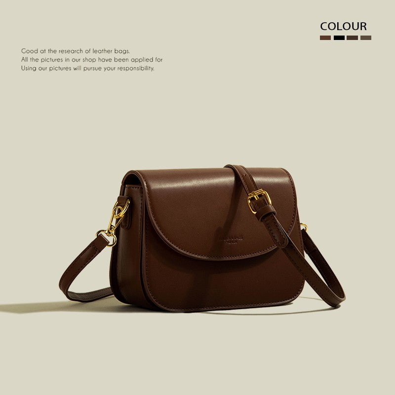 Saddle Bag Women's Simple Retro Textured