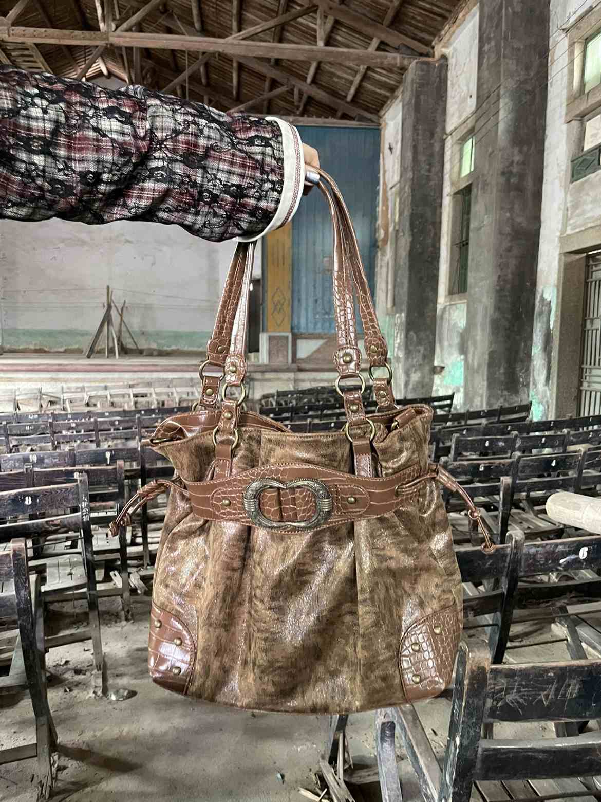 Retro Underarm Cross-body Shoulders Vintage Bag
