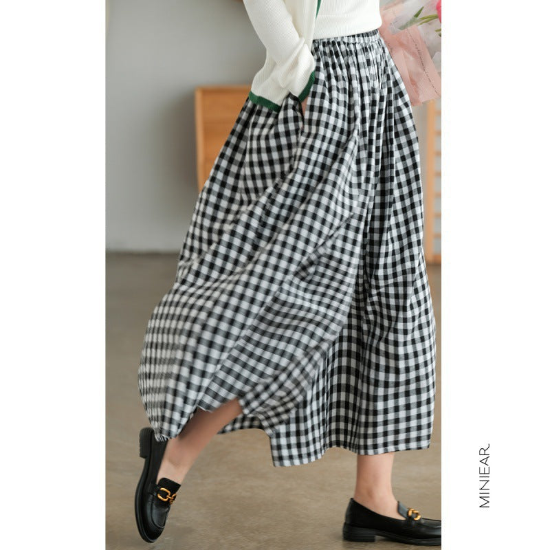 Wide Leg Culottes Plus Size Loose Cotton And Linen Comfortable Casual Pants