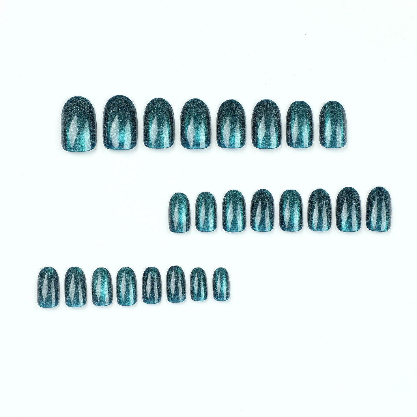 Cat's Eye Muppet Blue Nail Tip Wear Armor