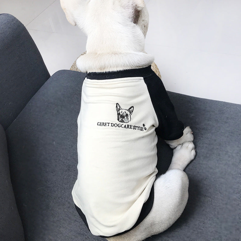 Dog Clothing Korean Style Long-sleeved T-shirt