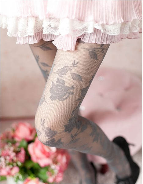 Three-dimensional Feeling Plus Velvet Fake Through Meat Socks