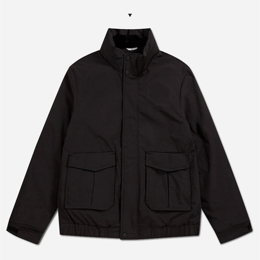Men's White Duck Down Thickened Youth Fashion Warm Jacket