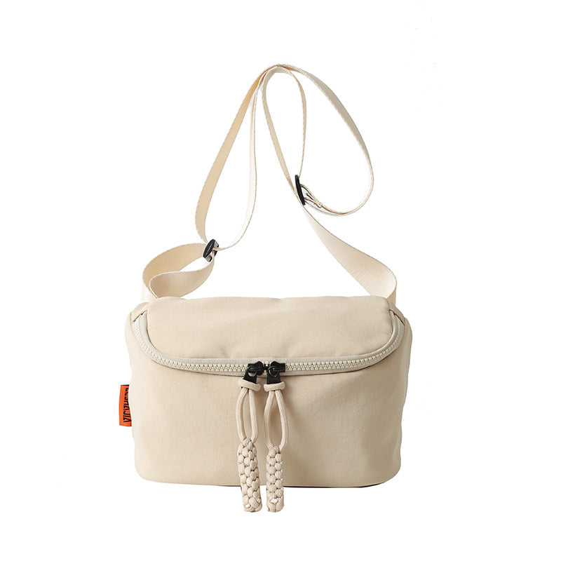 New Waist Bag Single Shoulder Crossbody Phone Bag Solid Color Simple
