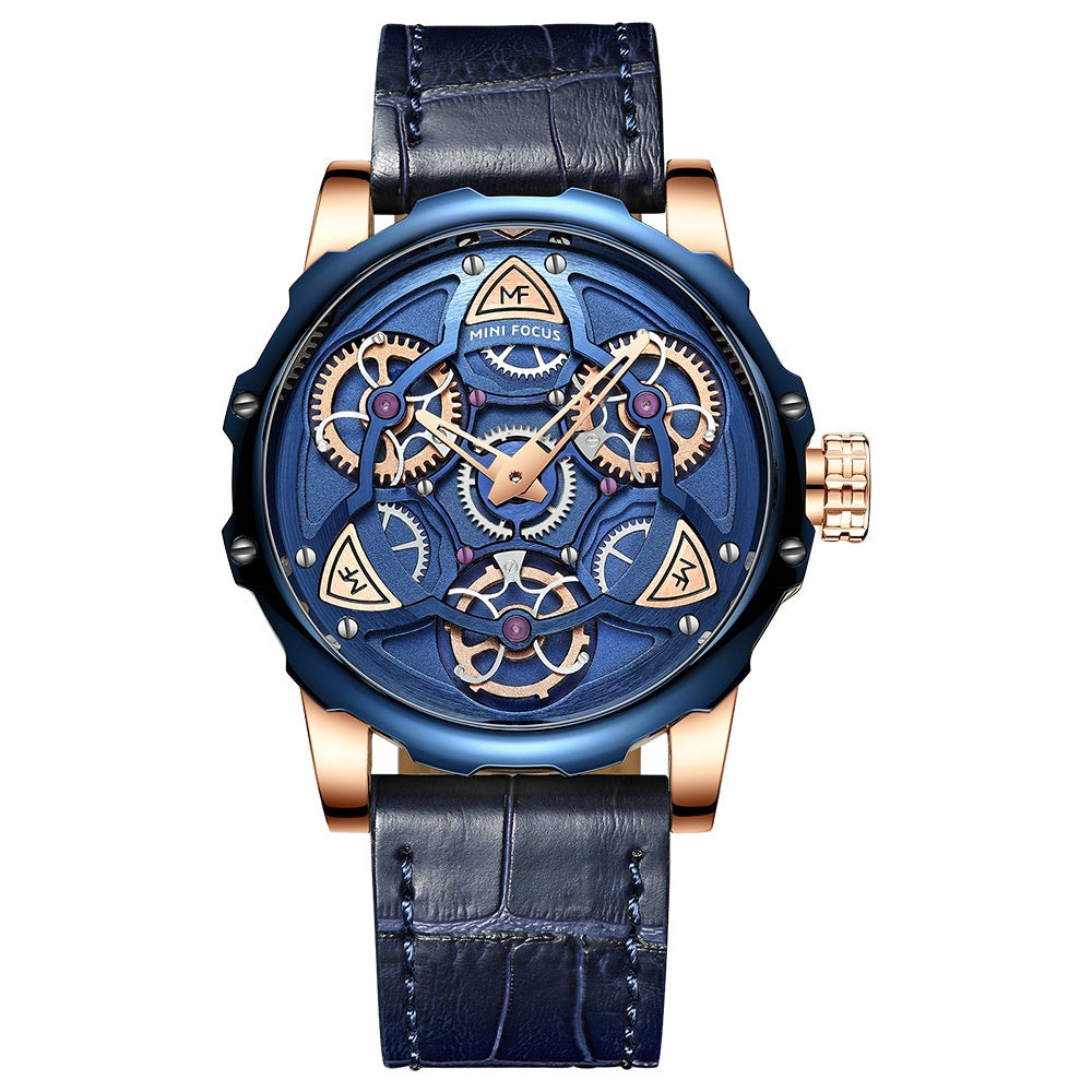 Hollow Belt Casual Men's Watch