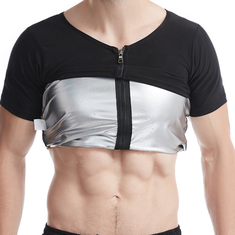 Kvinders svedfremmende hofteshorts yogasauna, højtaljede maveshorts, fitness-bodyshaping-shorts med krydsknapning