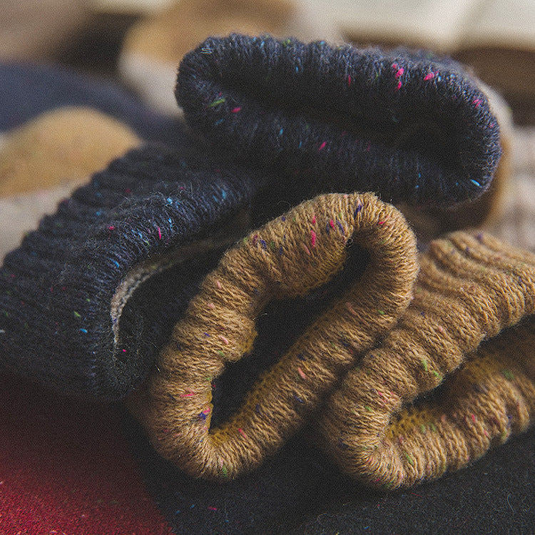 Thickened Warm Terry Female Wool Socks