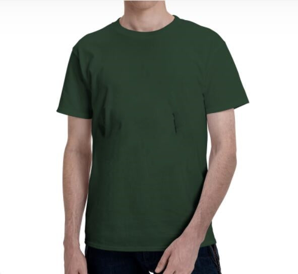 Herre Basic T-shirt med korte ærmer