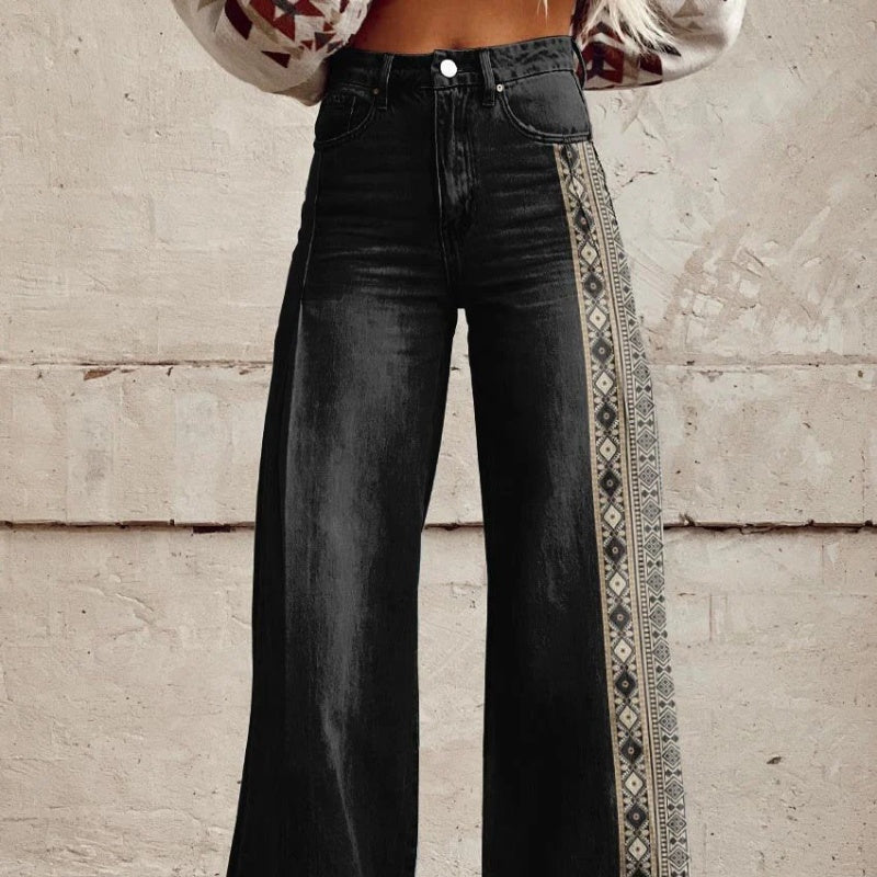 Summer Thin Women's Bell-bottom Pants