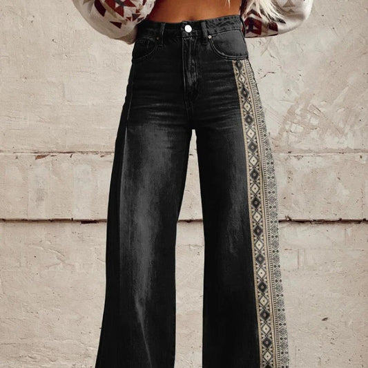 Summer Thin Women's Bell-bottom Pants