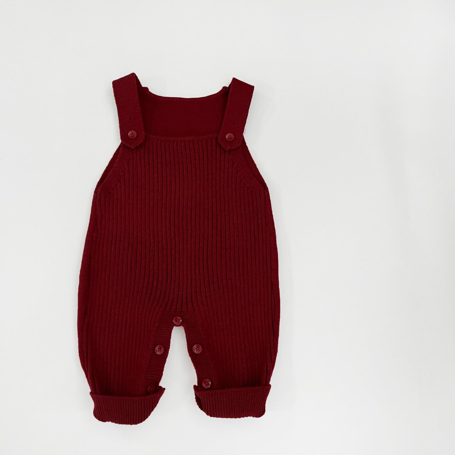 Infant Knitted Suspender Spring And Autumn Jumpsuit