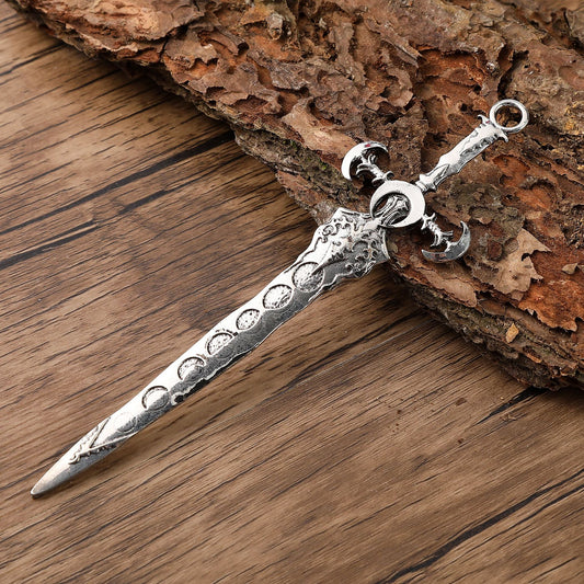 Popular Retro Sun And Moon Sword Hairpin For Women