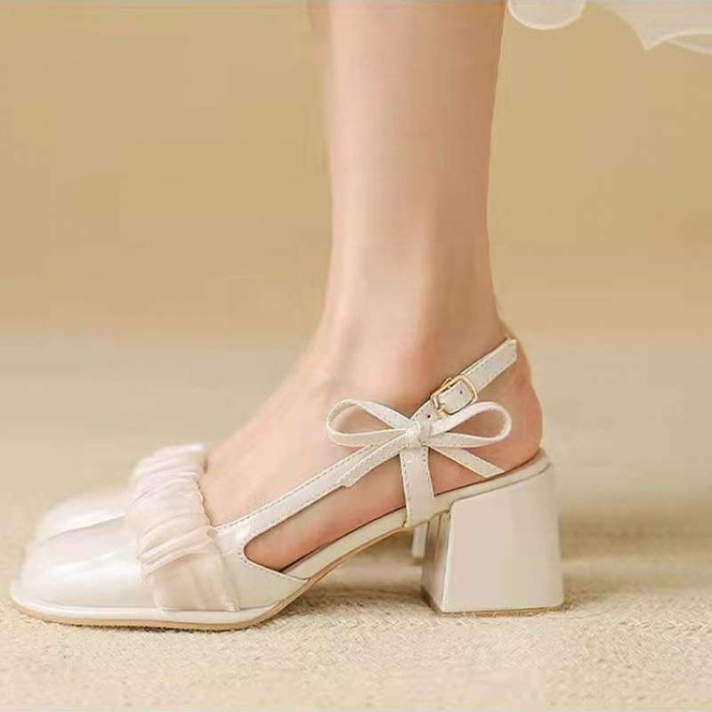 Women's Niche Fairy Style French High Heels