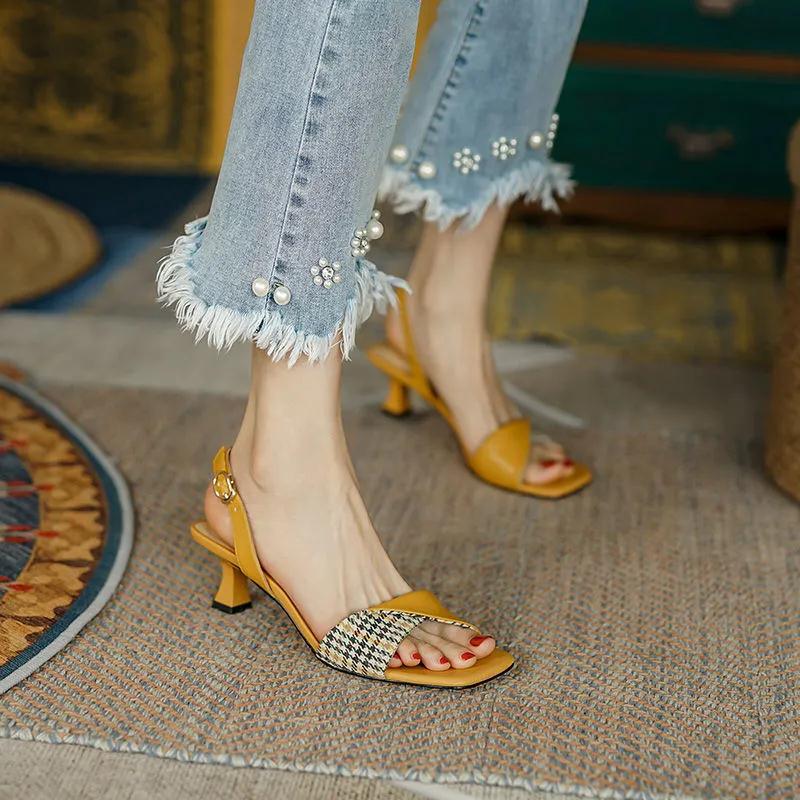 Square Toe Fashion Women's Shoes
