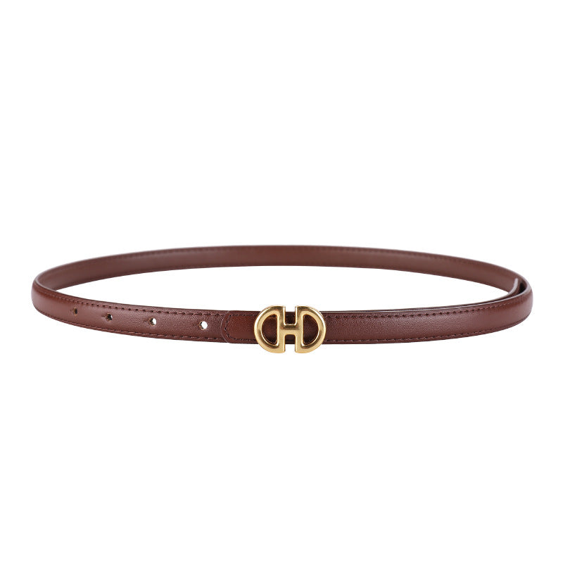 Women's Fashion Simple Decorative Casual Belt
