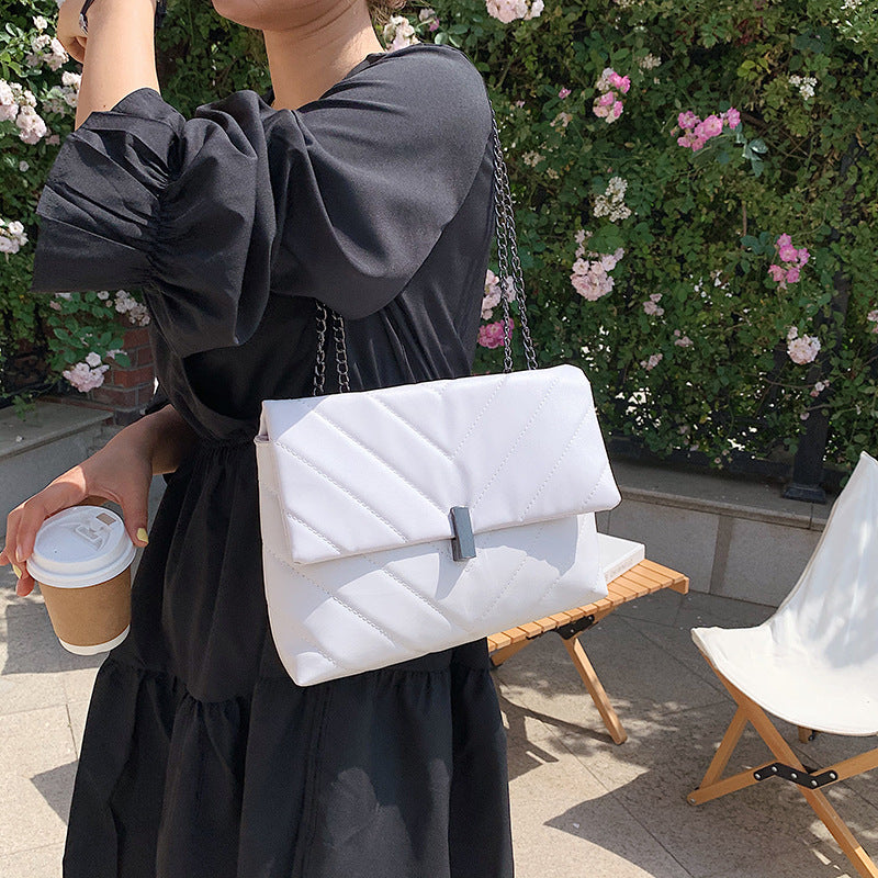 Women's Fashion Chain Crossbody Single Shoulder Bag